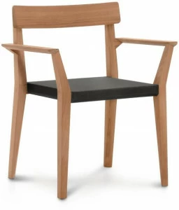 RODA Садовое кресло из тика и батылина® с подлокотниками Teka