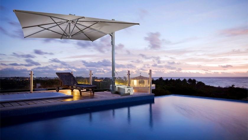 Scolaro Parasol Регулируемый квадратный зонт с боковой стойкой Galileo sun-id-1352146 - Вид №1