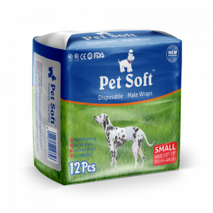 ПР0046996 Пояса Male Diaper одноразовые впитывающие для кобелей размер S, 12шт PET SOFT