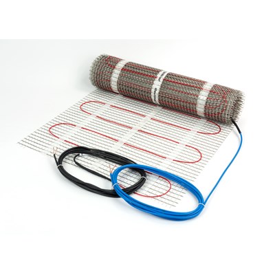 Danfoss DEVIheat™ 150S — одножильные нагревательные маты для теплого пола под плитку DEVIheat 150S мат 375Вт 230В 0.5 х 5м 140F0332 