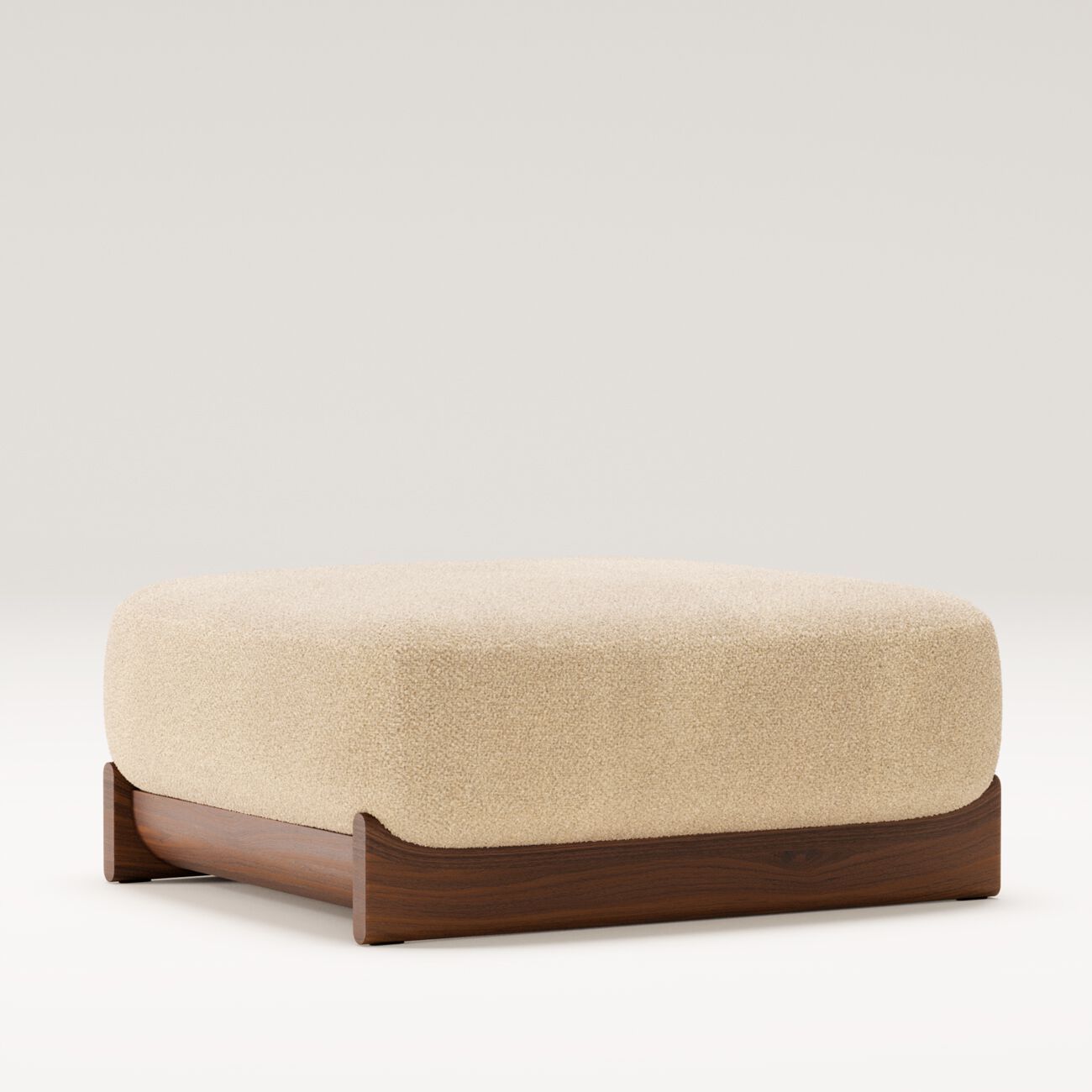 Угловой диван из ткани и ореха с шезлонгом Wewood Dome ARCH-00033638 - Вид №19