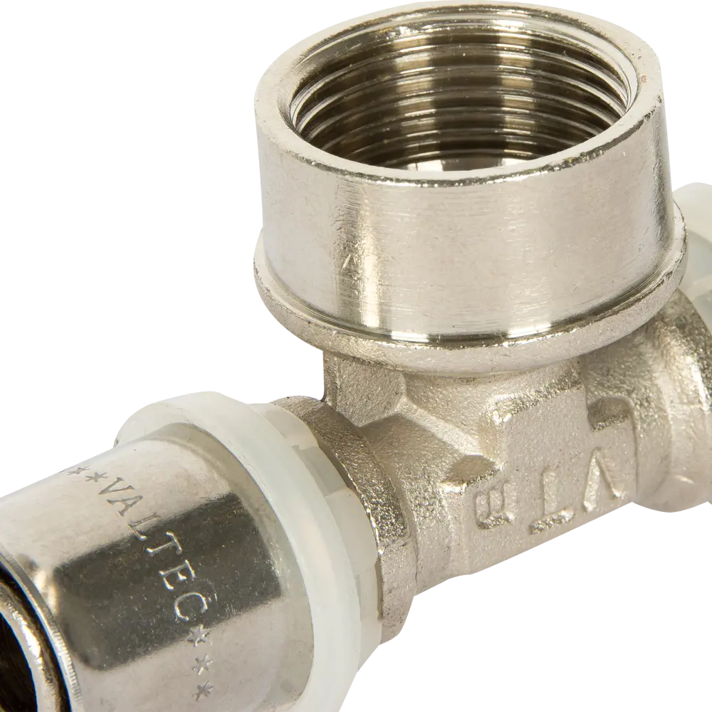 Тройник Valtec для труб 20 мм с переходом на 3/4" 15474541 STLM-0005951 - Вид №1