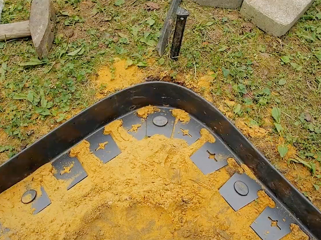 Бордюр "Стафф" 100 мм, длина 2 м ГеоПластБорд GPBST-25 - Вид №8