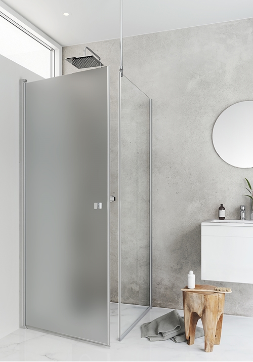 1450560 Igloo Pro Душевой Уголок Матовый / Прозрачное Стекло 70X70 Hafa Прозрачный 