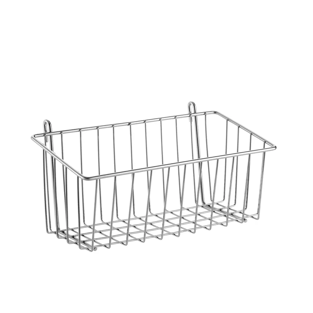 Корзина навесная KONSENSA 28x13.1 см цвет хром 89415232 STLM-2151151 