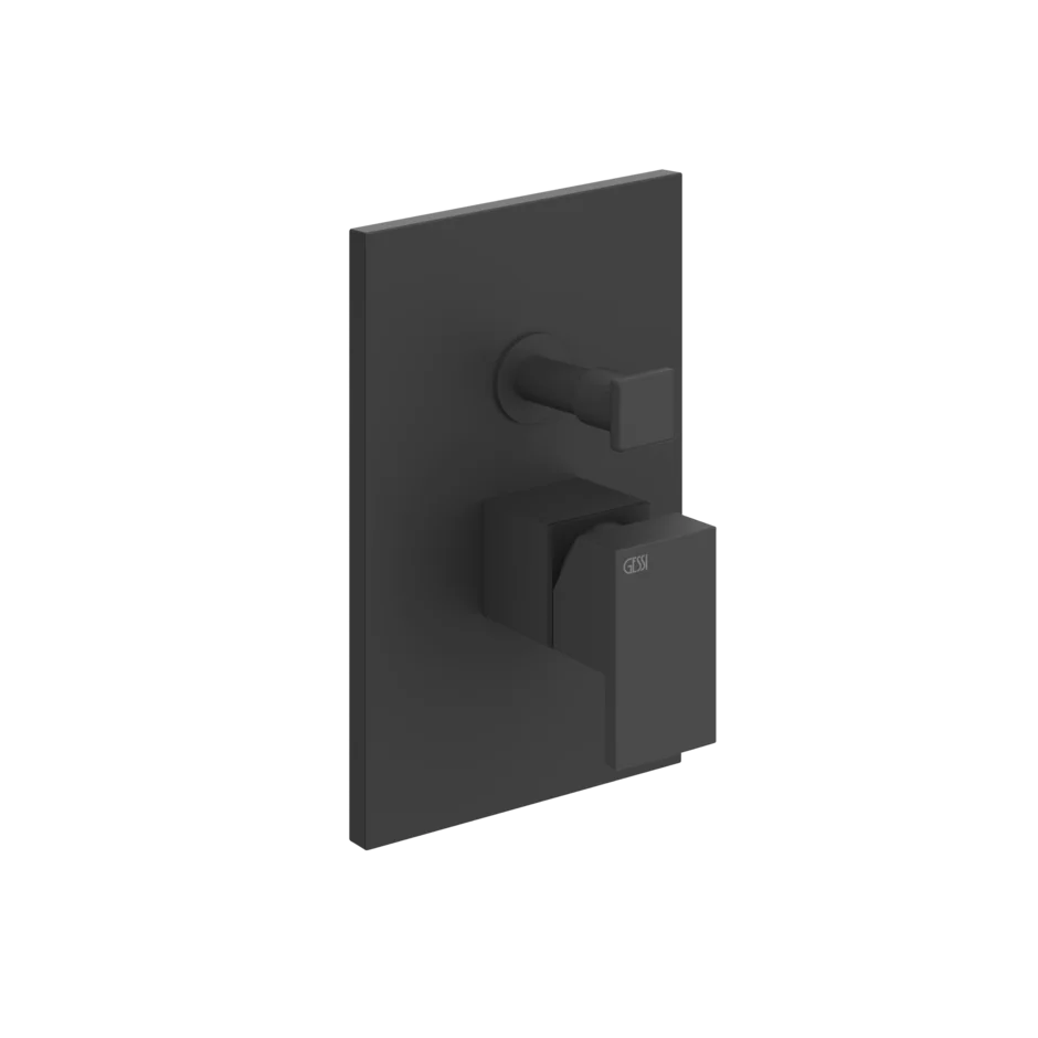 Смеситель для душа 44604 299 Gessi Rettangolo МАТОВО-ЧЕРНЫЙ 44604299