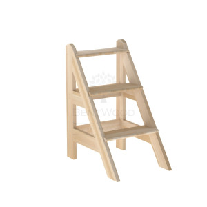 2050 Лесенка для купели 3 ступени из кедра Alyarus