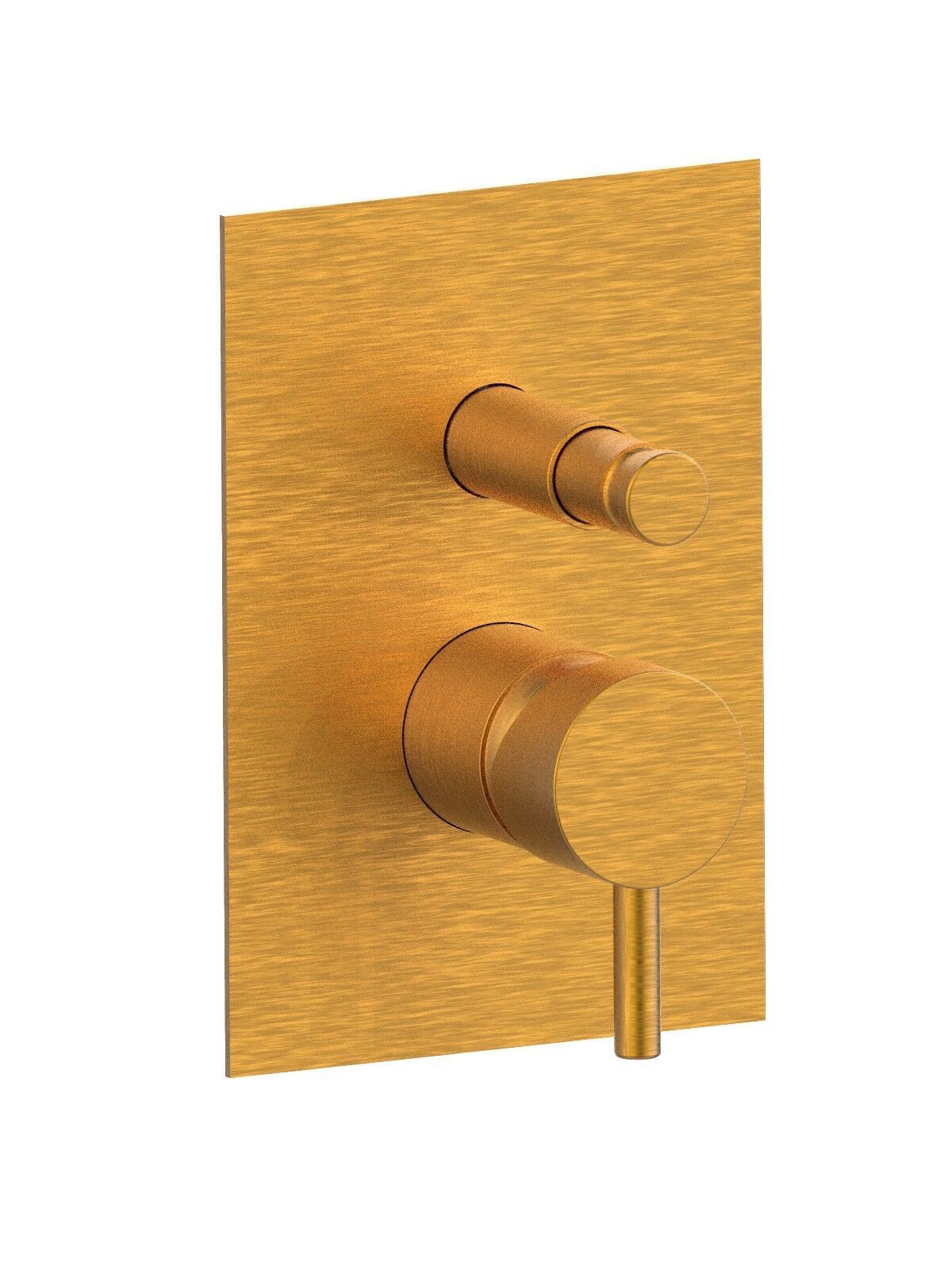 Встраиваемый смеситель для душа с переключателем Rubinetterie Frattini Pepe XL ARCH-00003561 - Вид №7