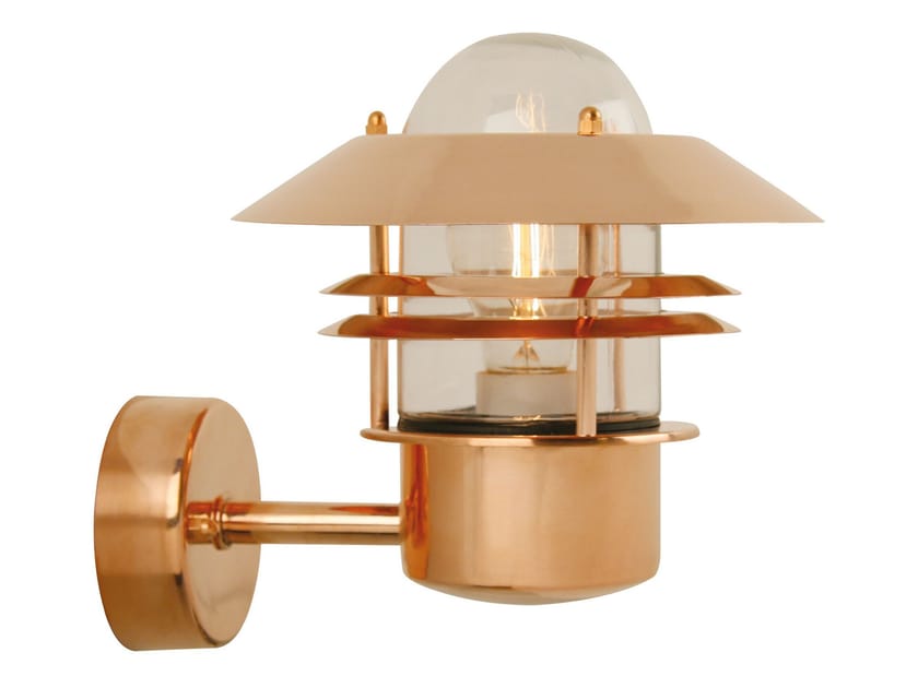 Медный настенный светильник Nordlux Blokhus ARCH-00030231