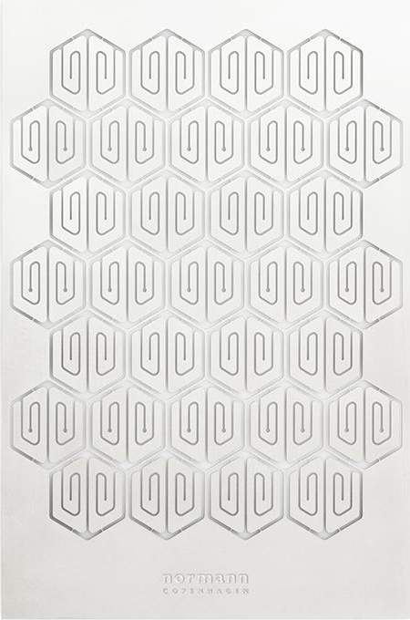 001193 Лист для скрепки, серебро, Normann Copenhagen 