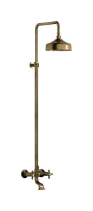 Душевая колонна с изливом для ванны. WE ARE IB hr850bb Antique Bronze Indoor Shower