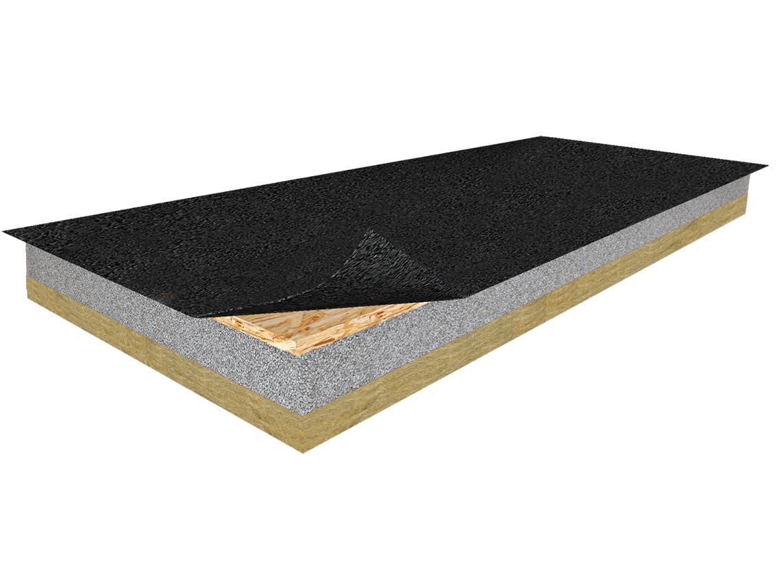 Теплоизоляционная панель для крыши с наклонным скатом Poron NEOWOOD ROCK PLUS ARCH-00033704 - Вид №1