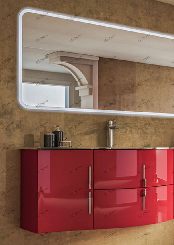 Мебель для ванной CEZARES STING 104 Rosso