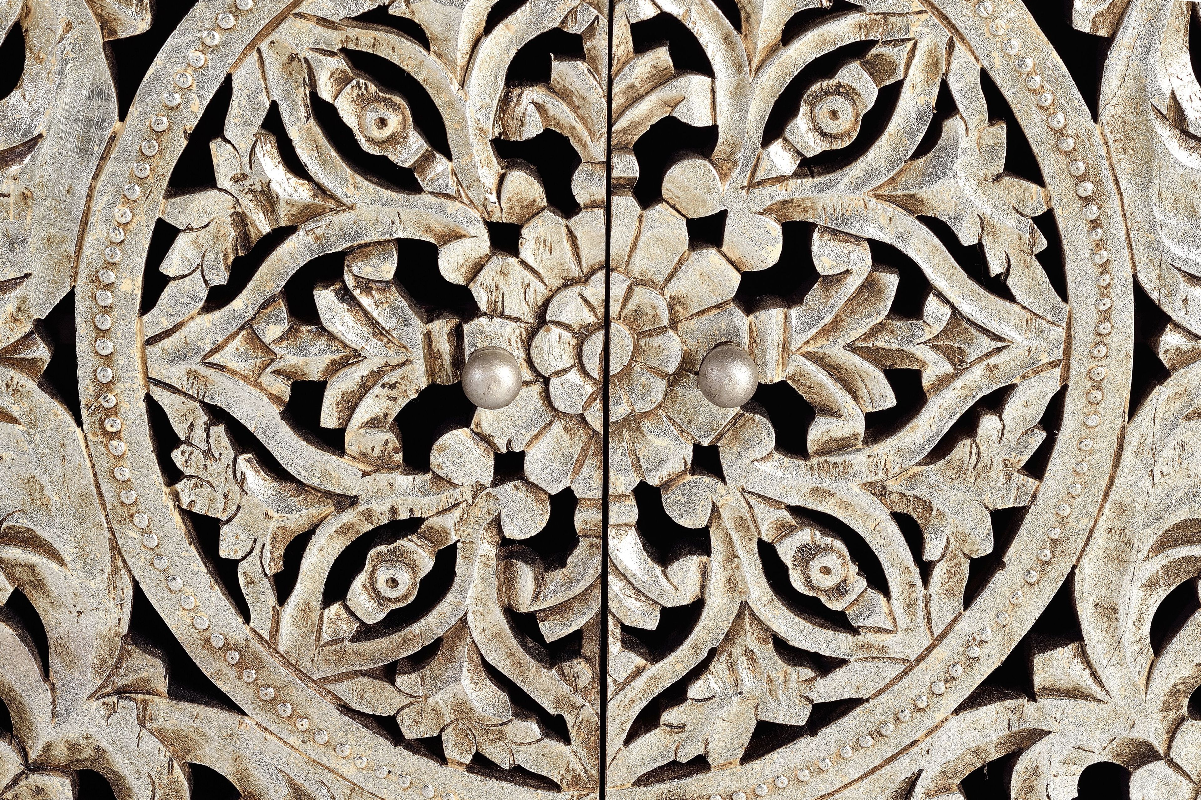 Шкаф с золотым листом с распашными дверями Giner y Colomer 1264 ARCH-00033307 - Вид №4