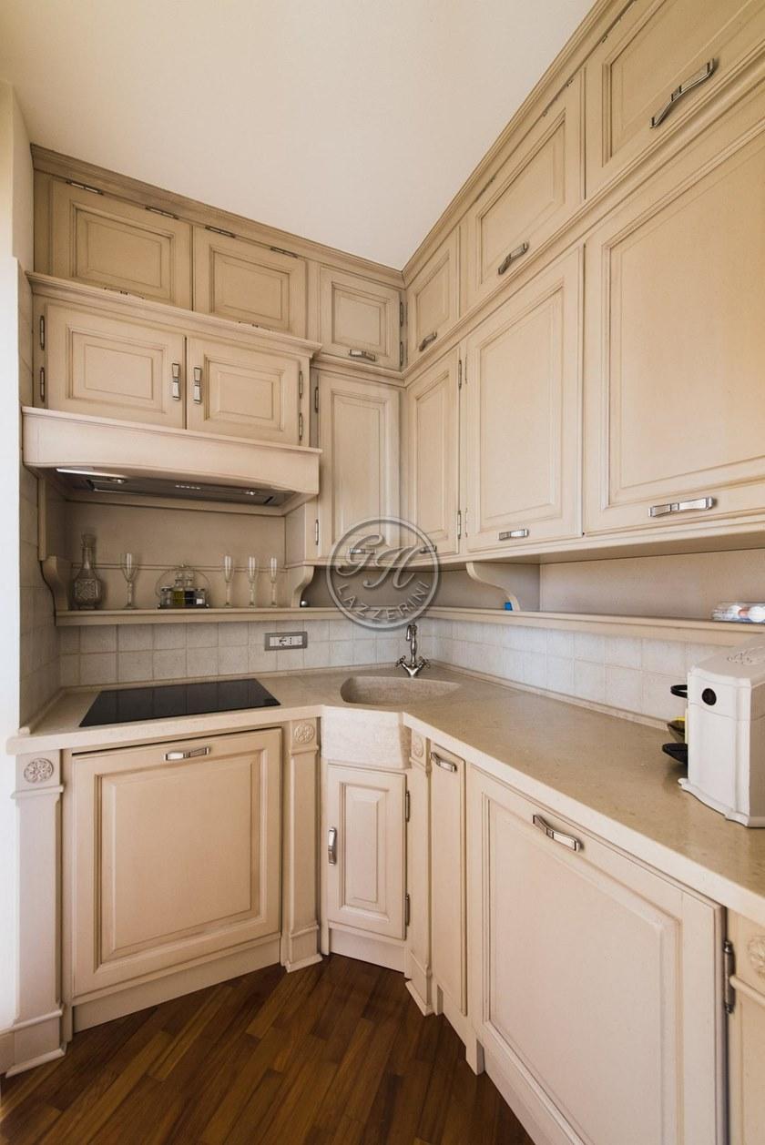 GH LAZZERINI Лакированная кухня из массива дерева на заказ sun-id-1362360 - Вид №1