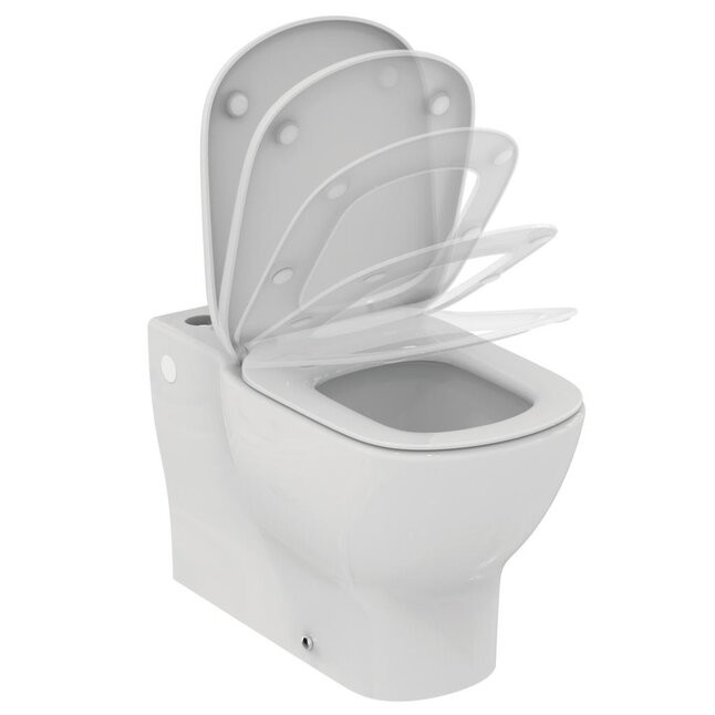 T008201 Напольный пристенный унитаз для монтажа с бачком AquaBlade® Ideal Standard TESI - Вид №1