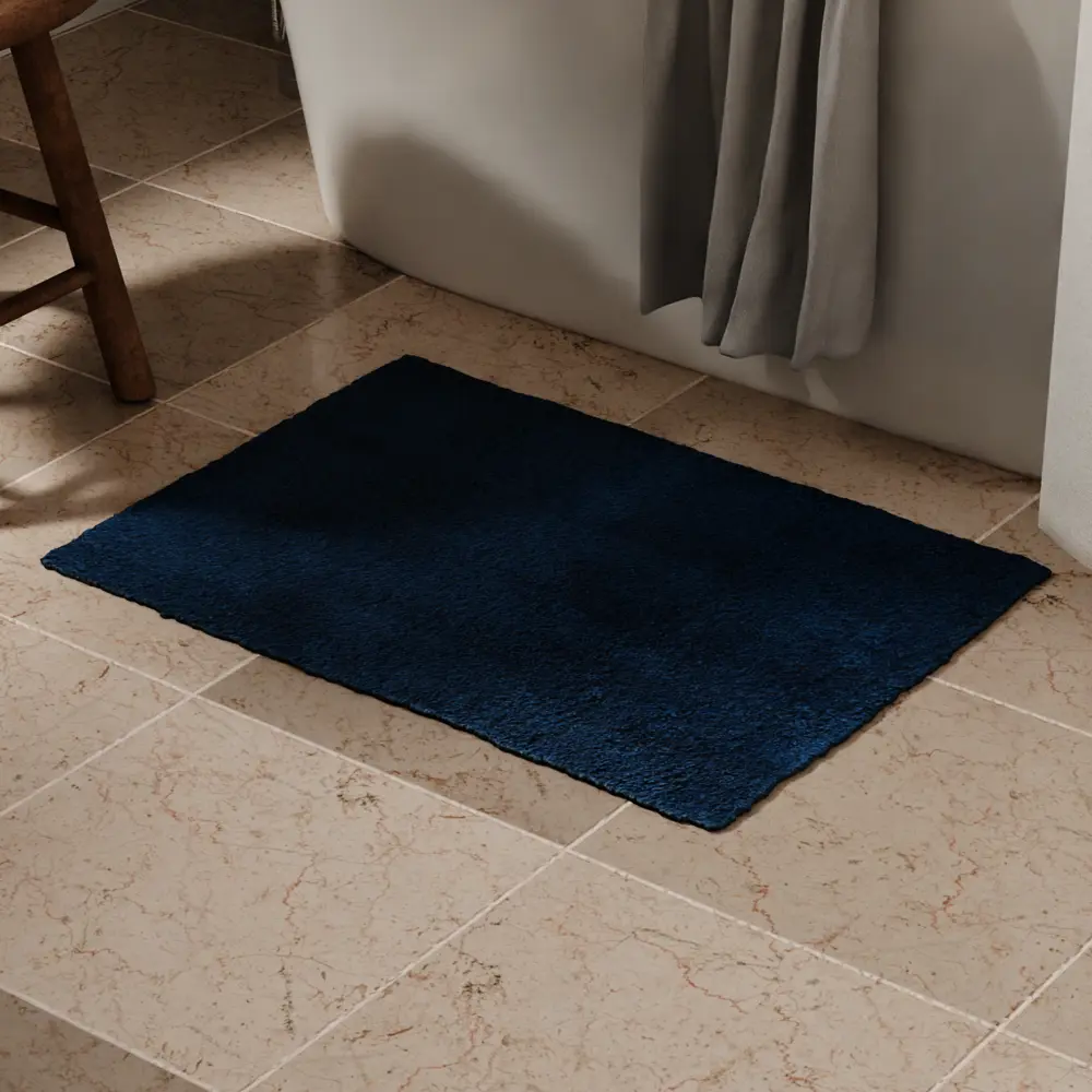 Коврик для ванной LEMER Camarg Grey — мягкий и влаговпитывающий 89384868 STLM-1577567