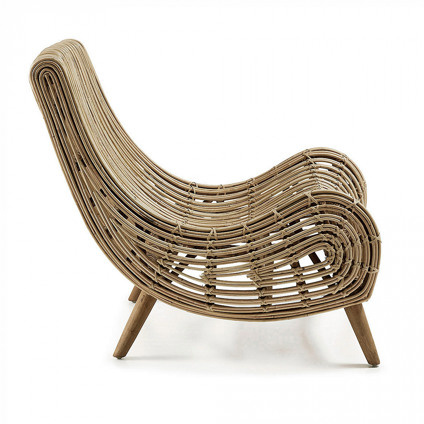 024780 Кресло из ротанга Akit La Forma Tika  - Вид №3