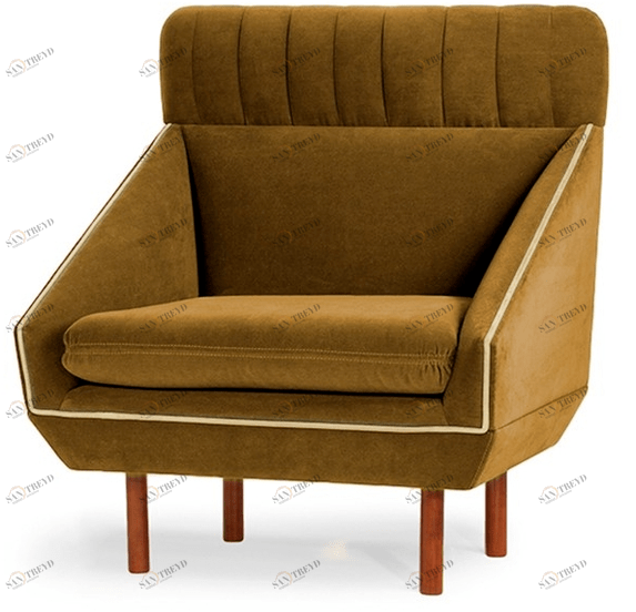 Mambo Unlimited Ideas Кресло из ткани с подлокотниками Agnes sun-id-1441157