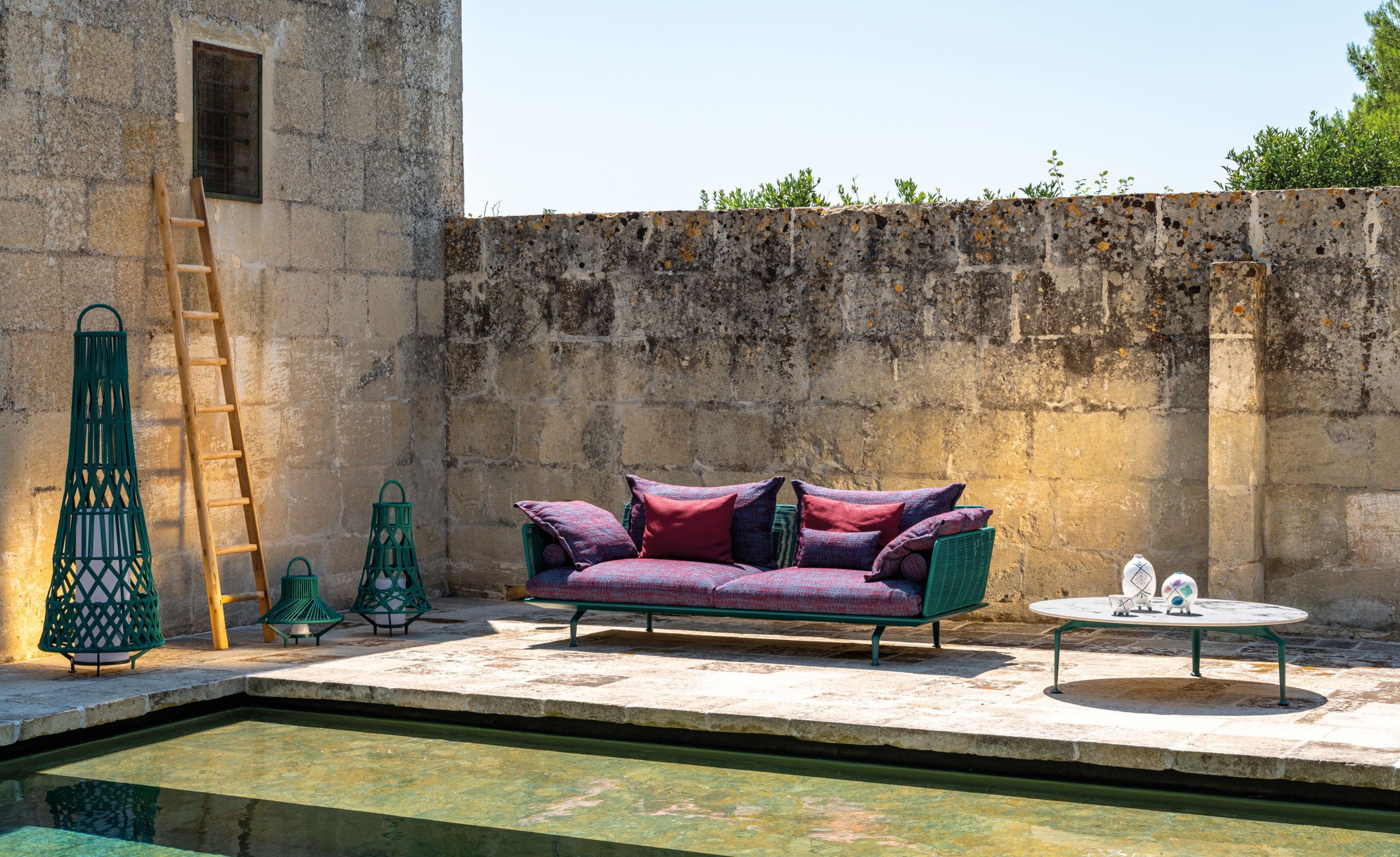 Журнальный столик из керамогранита Talenti Cruise Alu ARCH-00149538 - Вид №1