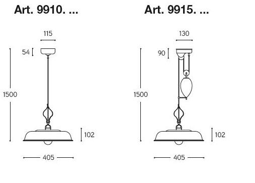 Aldo Bernardi Подвесной светильник из керамики Provenza sun-id-1456609 - Вид №2