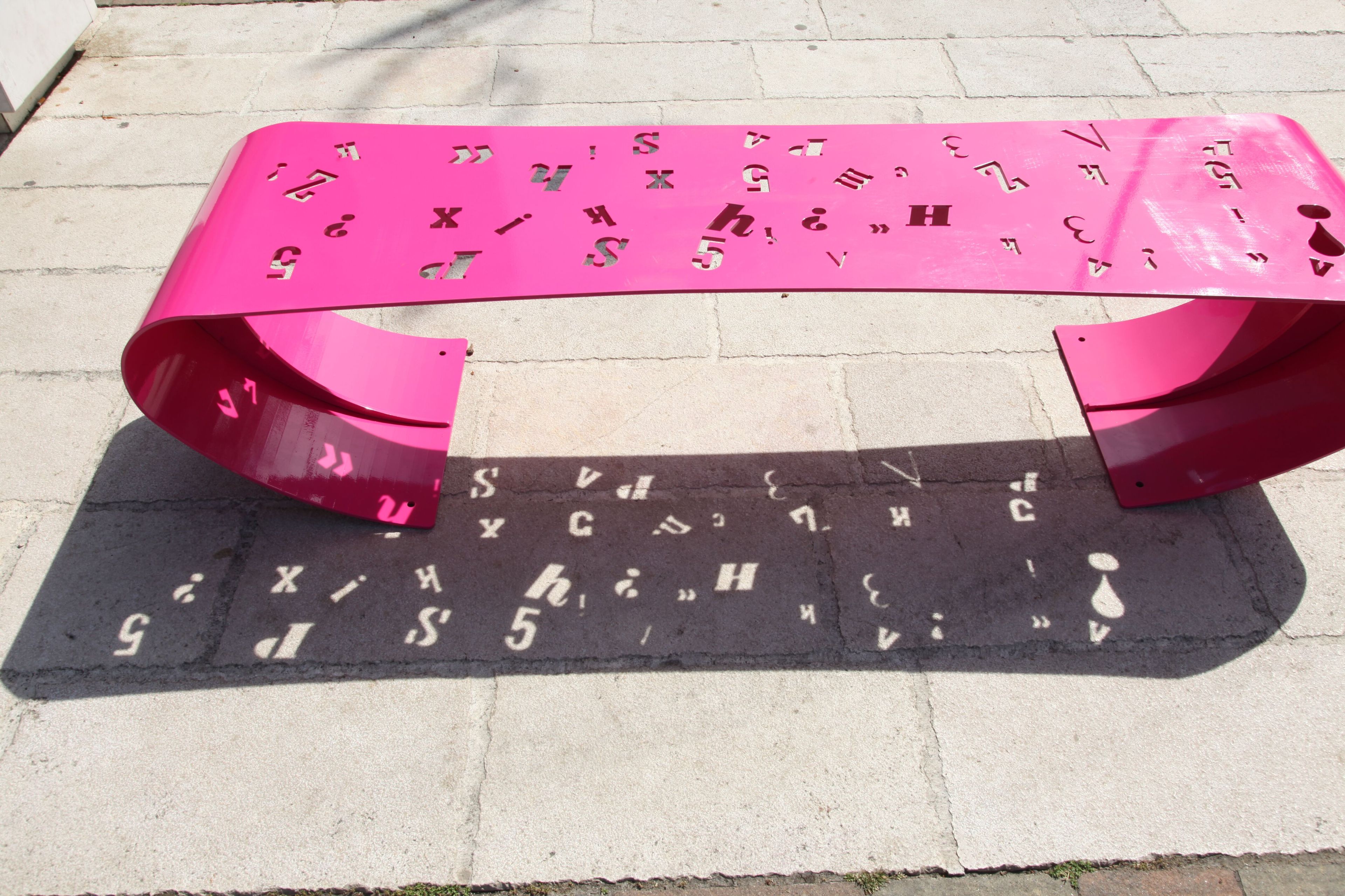 Стальная скамья без спинки CITYSì Alfa ARCH-00006637 - Вид №16