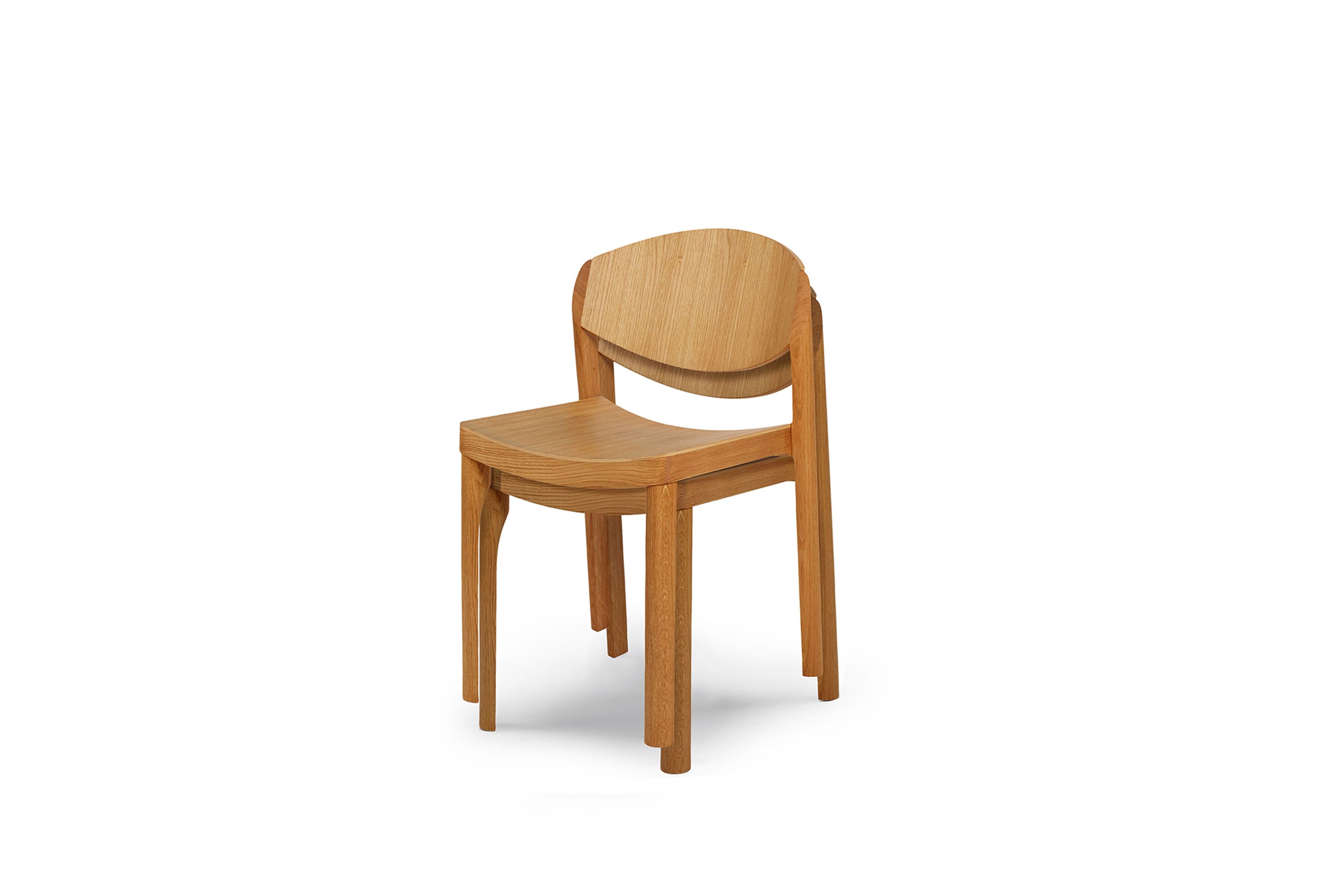 Деревянный штабелируемый стул Established&Sons MAURO CHAIR ARCH-00087828 - Вид №31