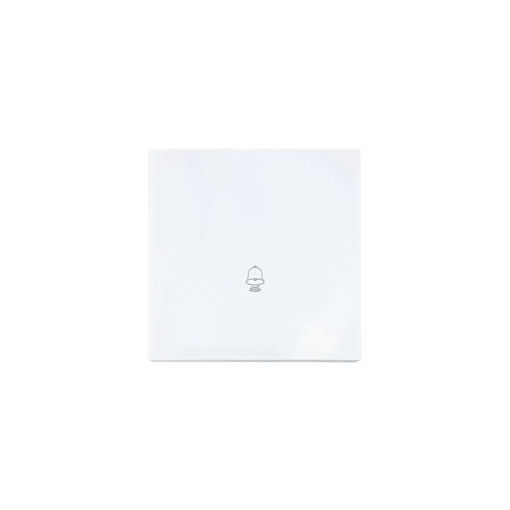 Проводная кнопка дверного звонка LEZARD Zima белая 89398412 STLM-1574109