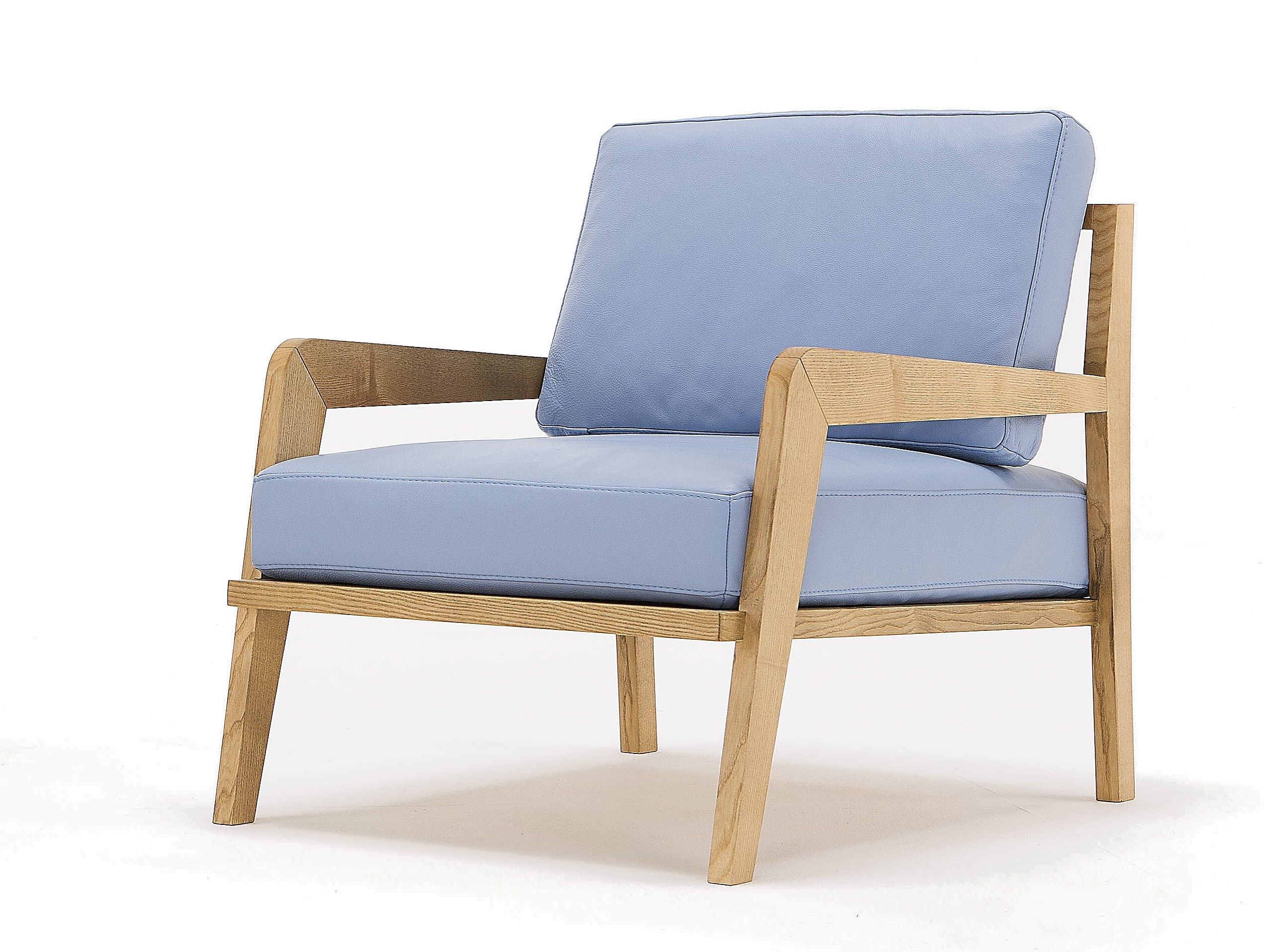 Кожаное кресло с подлокотниками Egoitaliano OSLO ARCH-00083553