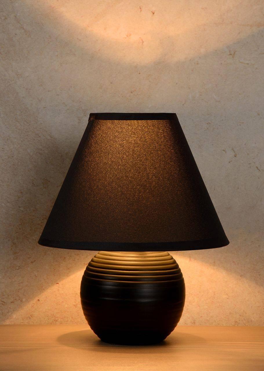 Настольная лампа Lucide Kaddy 14550/81/30 LUCIDE ВАЗА 080234 Черный  - Вид №1