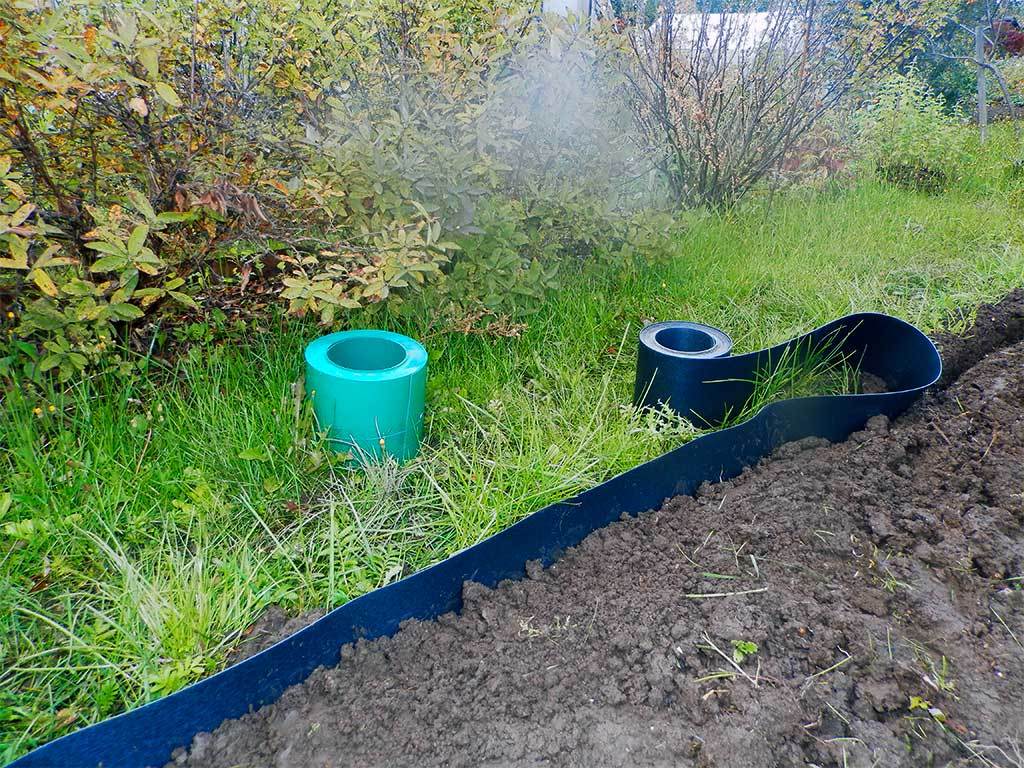 Лента бордюрная 200 мм x 10 м, 2 мм ГеоПластБорд GPBST-37 - Вид №9