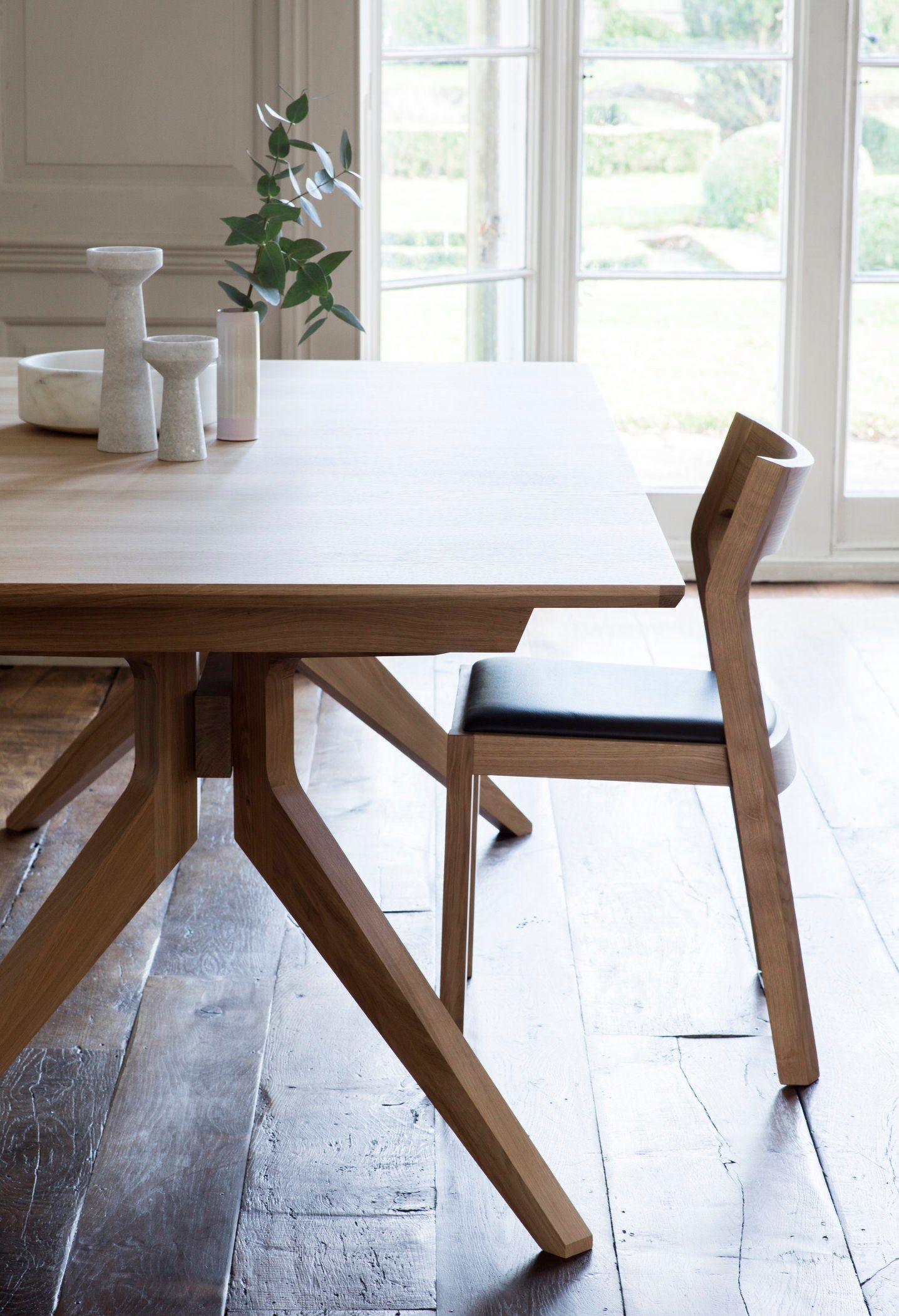 Дубовый стул с мягким сиденьем Case профиль ARCH-00098606 - Вид №9