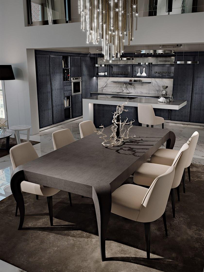 Martini Interiors Кухня на заказ из эвкалипта с островком с ручками Essenza sun-id-1352271 - Вид №5