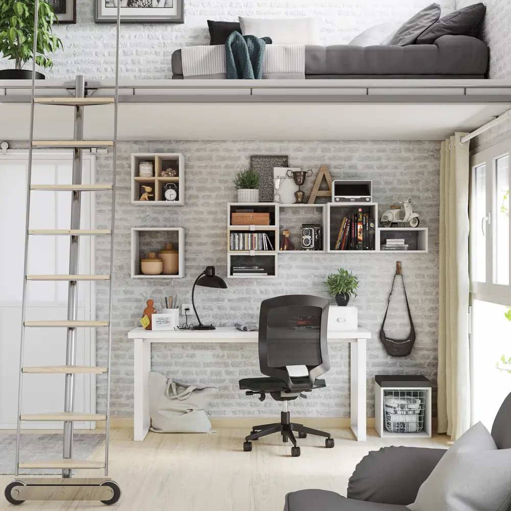Корзина Spaceo KUB Laguna 31x31x31 cм металл, цвет сизый 82006885 STLM-2196736 - Вид №6