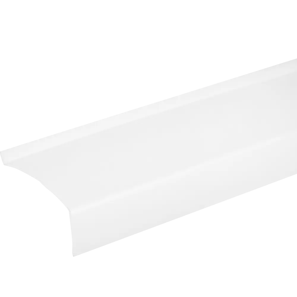 Отлив ПВХ 2000x150 мм белый FINEBER STLM-2145059 - Вид №1