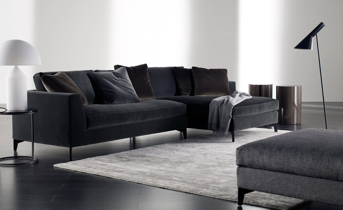 Диван  MERIDIANI LOUIS UP divano componibile Live