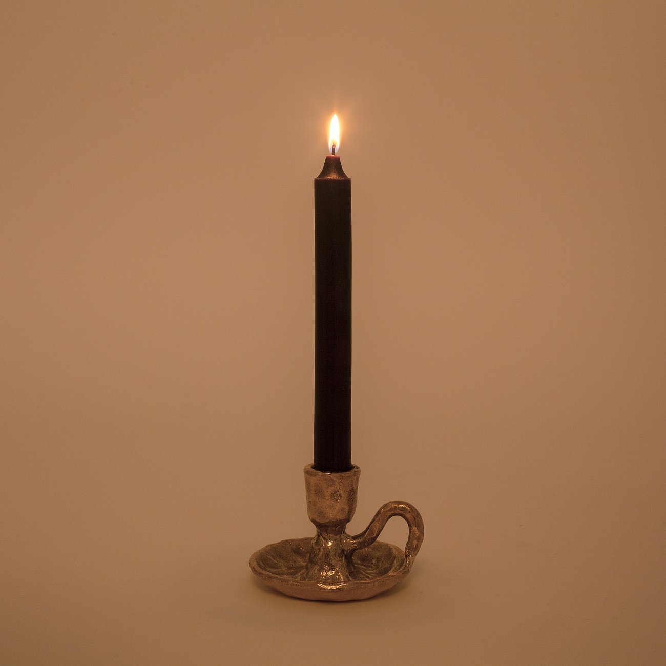 Подсвечник металлический золотистый Fingers SELETTI  00-3882943 Золото  - Вид №1