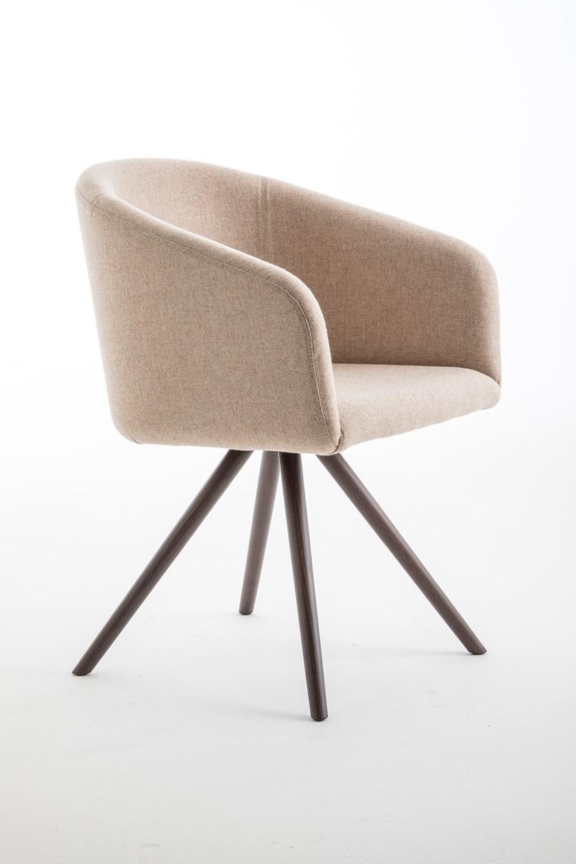 Luxy Стул на козелке из ткани с подлокотниками Bloom 4blfl42 - Вид №1