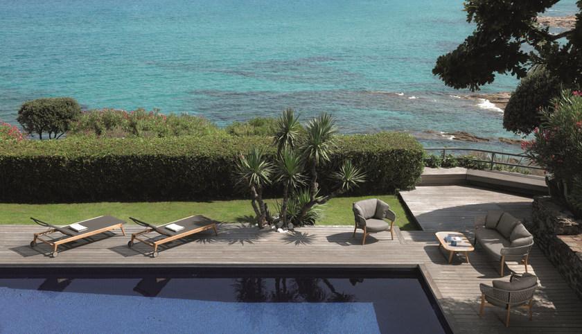 Talenti Прямоугольный столик для сада из тика Moon teak Montektc - Вид №3