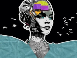 MOMENTI Авторский художественный принт Crazy home paintings Gi-001