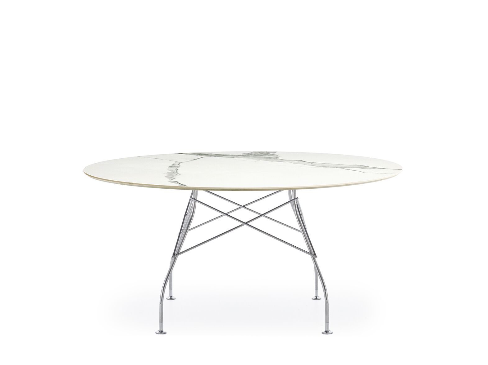 Круглый обеденный стол из керамогранита Kartell GLOSSY XXL ARCH-00076055 - Вид №14