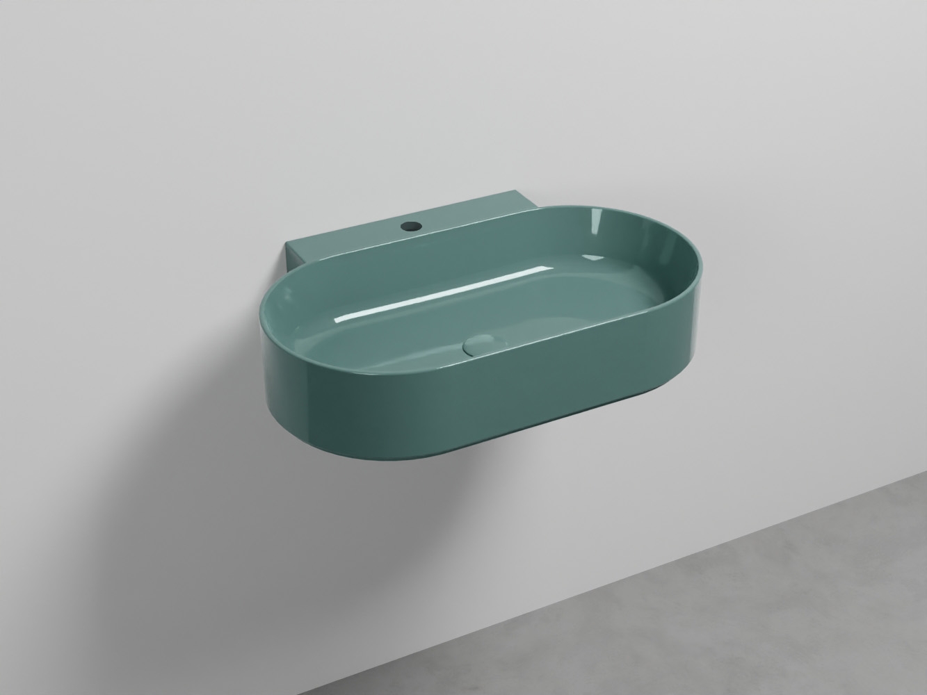 MRLS70-SM Ovale 70 одно отверстие cielo Mare Ceramica Cielo