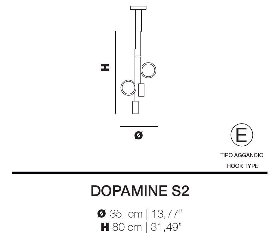 Стальной светодиодный подвесной светильник Euroluce Lampadari Dopamine ARCH-00095146 - Вид №8