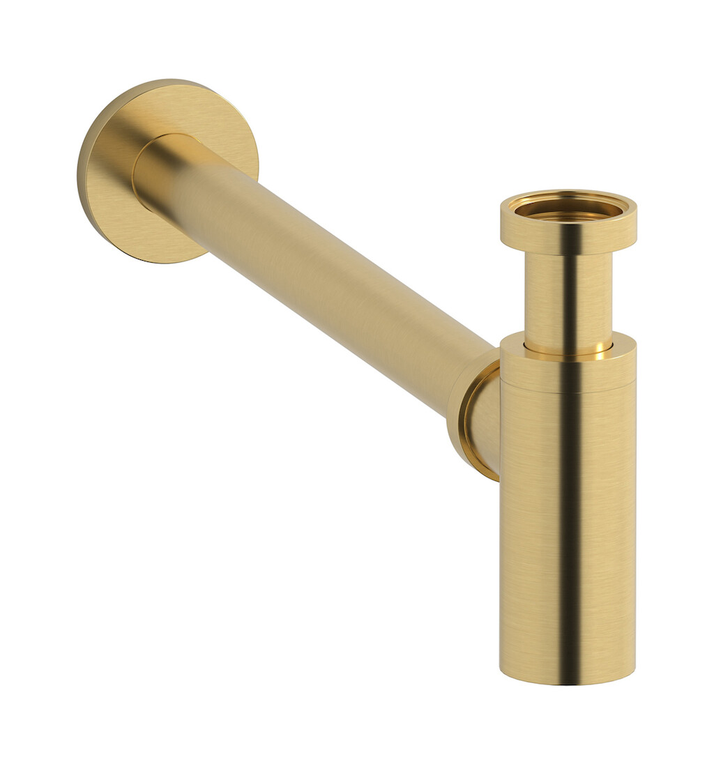 Сифон круглый WE ARE IB sh081cf Brushed Gold RICAMBI