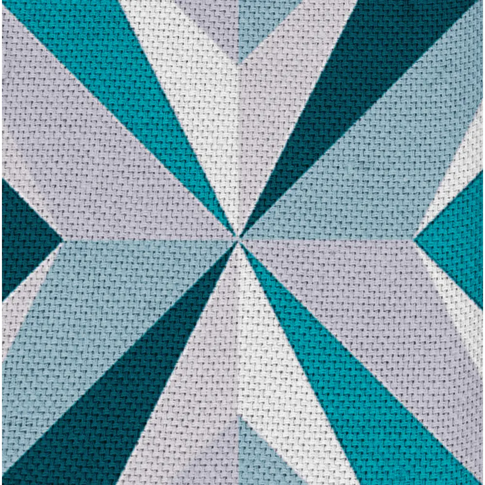 Штора на ленте для кухни «Ромбы» 145x180 см цвет мультиколор 82709347 STLM-2185791 LINEN WAY  - Вид №1