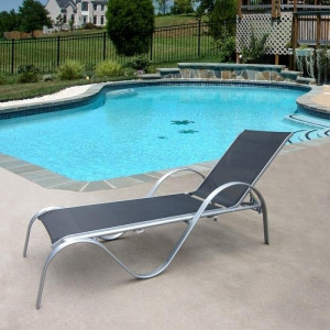 MC-3033N/B Black Шезлонг-лежак Рио-Люкс Afina