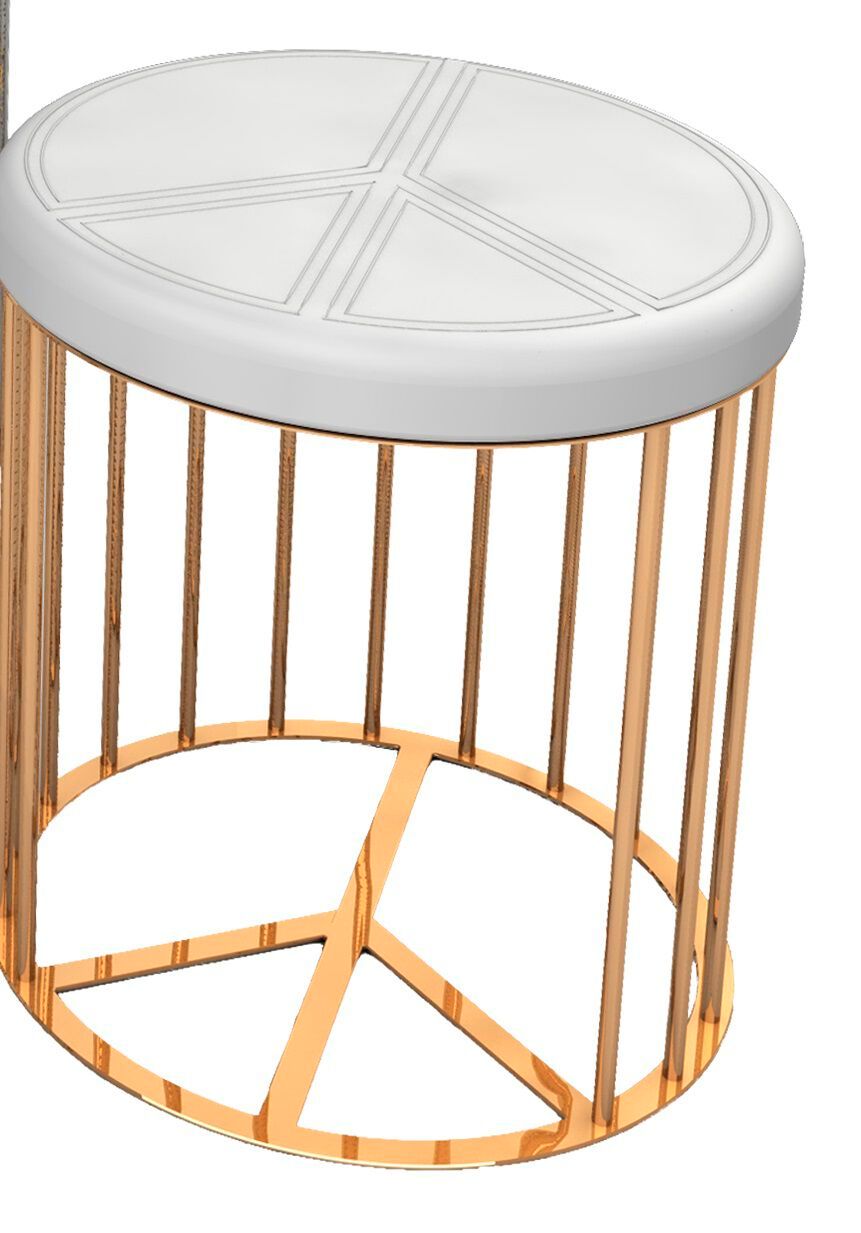 Круглый алюминиевый пуф altreforme ARCH-00123596 - Вид №1