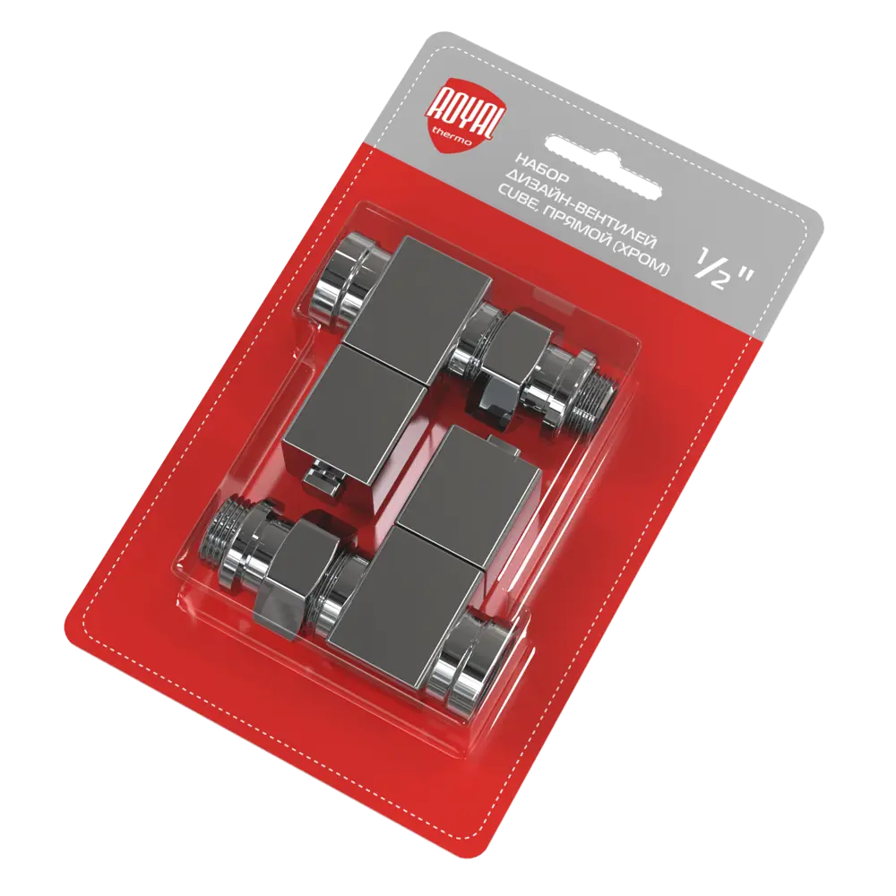 Royal Thermo Cube — набор дизайнерских вентилей для радиаторов 83870802 STLM-0045353 - Вид №1