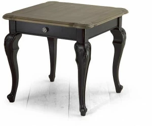 MARIONI Квадратный журнальный столик из массива дерева Rivoli 02028