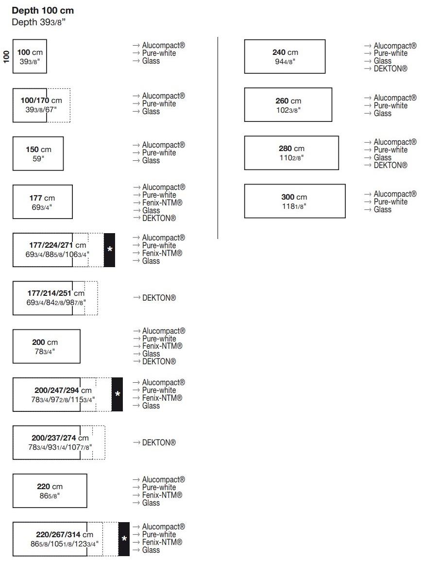 Kristalia Садовый столик со столешницей dekton® Sushi sun-id-1404514 - Вид №6